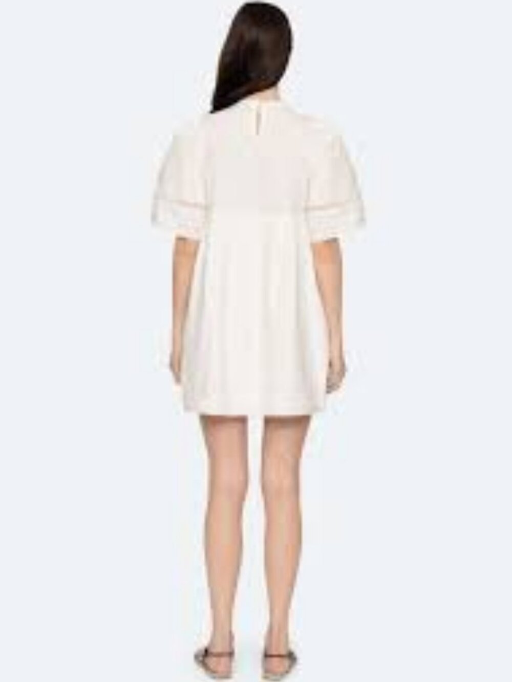 SEA NY Lilith Mini Dress - White - Worn Once, Drycleaned - Sz M - Picture 4 of 8